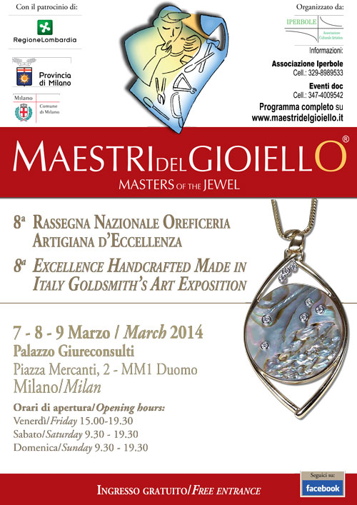 Maestri del Gioiello 2014  Palazzo Giureconsulti